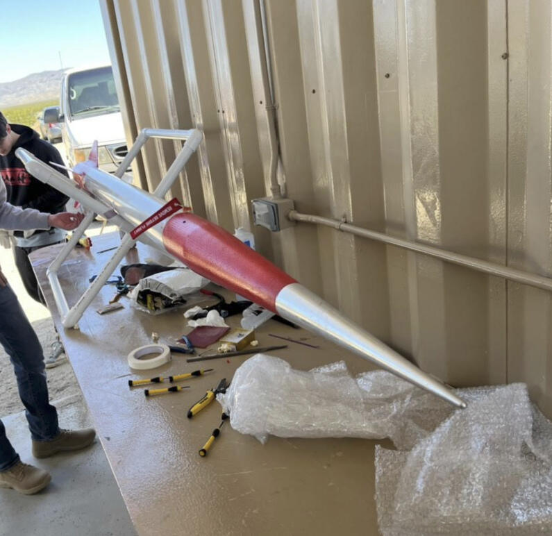 Work Bench Before Flight